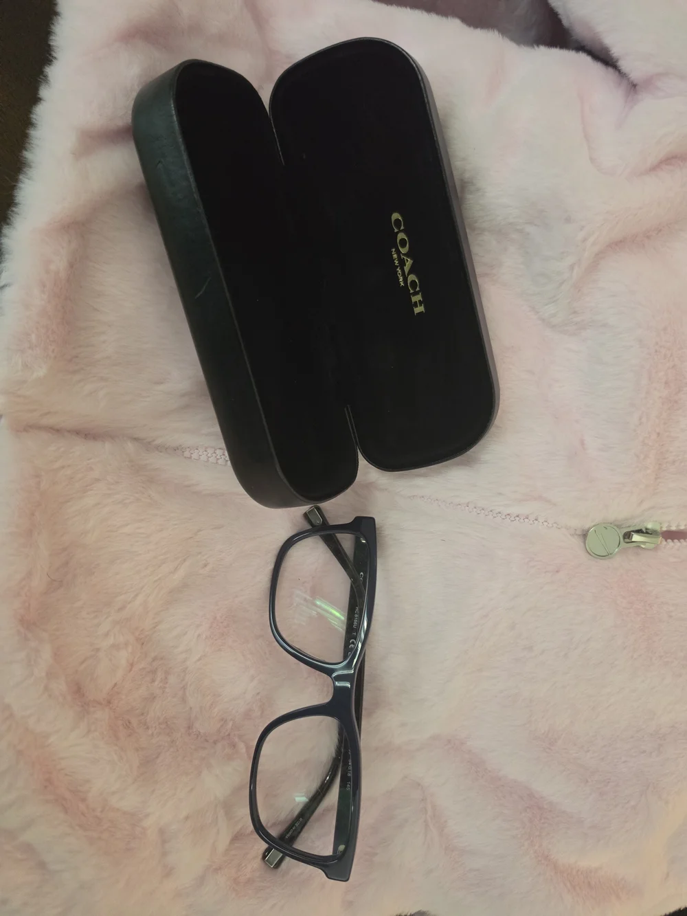 COACH Black Women's Eyeglasses with Case